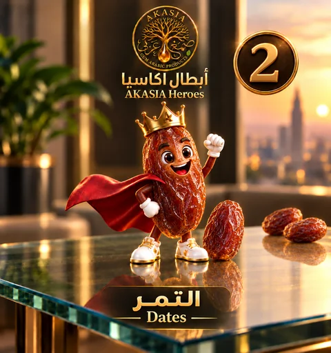 البطل الثاني: التمر الطبيعي النقي